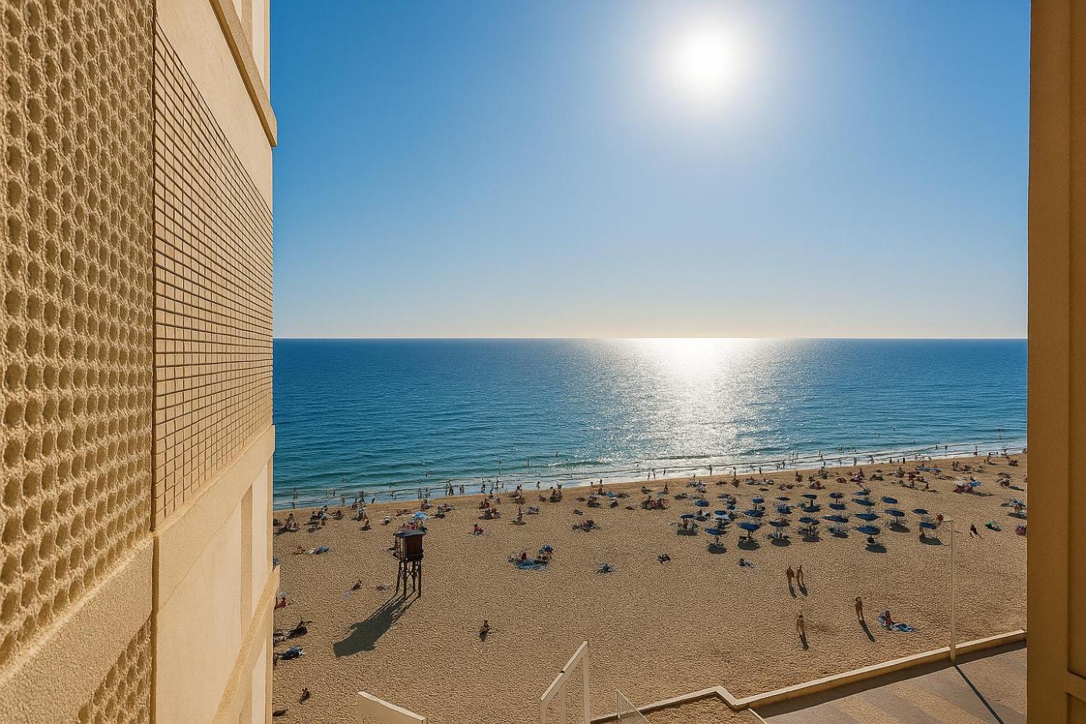 Skyline - Beach Apartment With Breathtaking Views And More Cádiz Exteriör bild